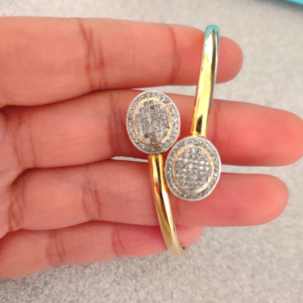Swarovski crystal gold filled bracelet
